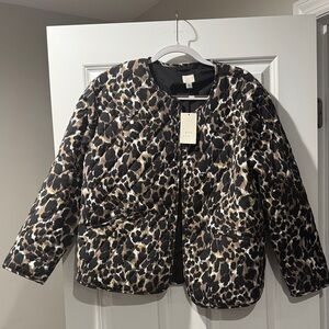 a new day Leopard Print Jacket